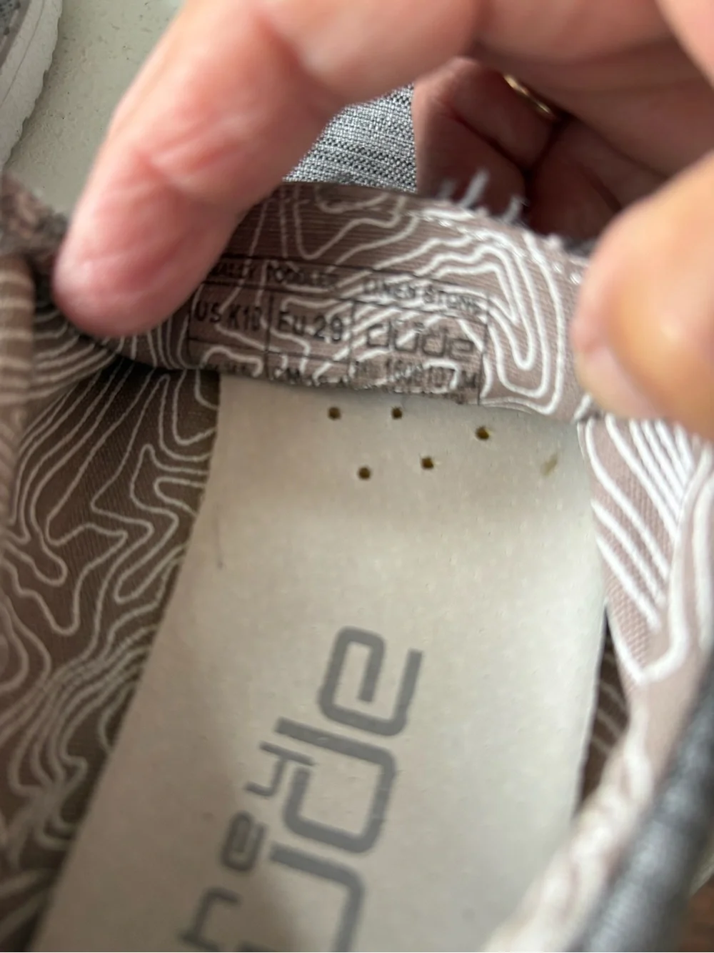 Hey Dude Kids Gray Slip-On Shoes - Picture 2 of 6